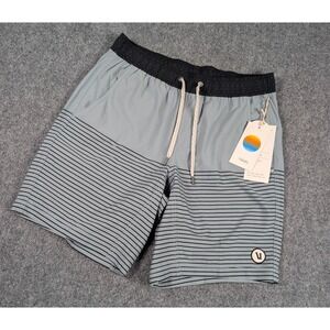 Vuori Kore Short Mens S Shade Stripe Lined Athletic Performance Drawstring NWT